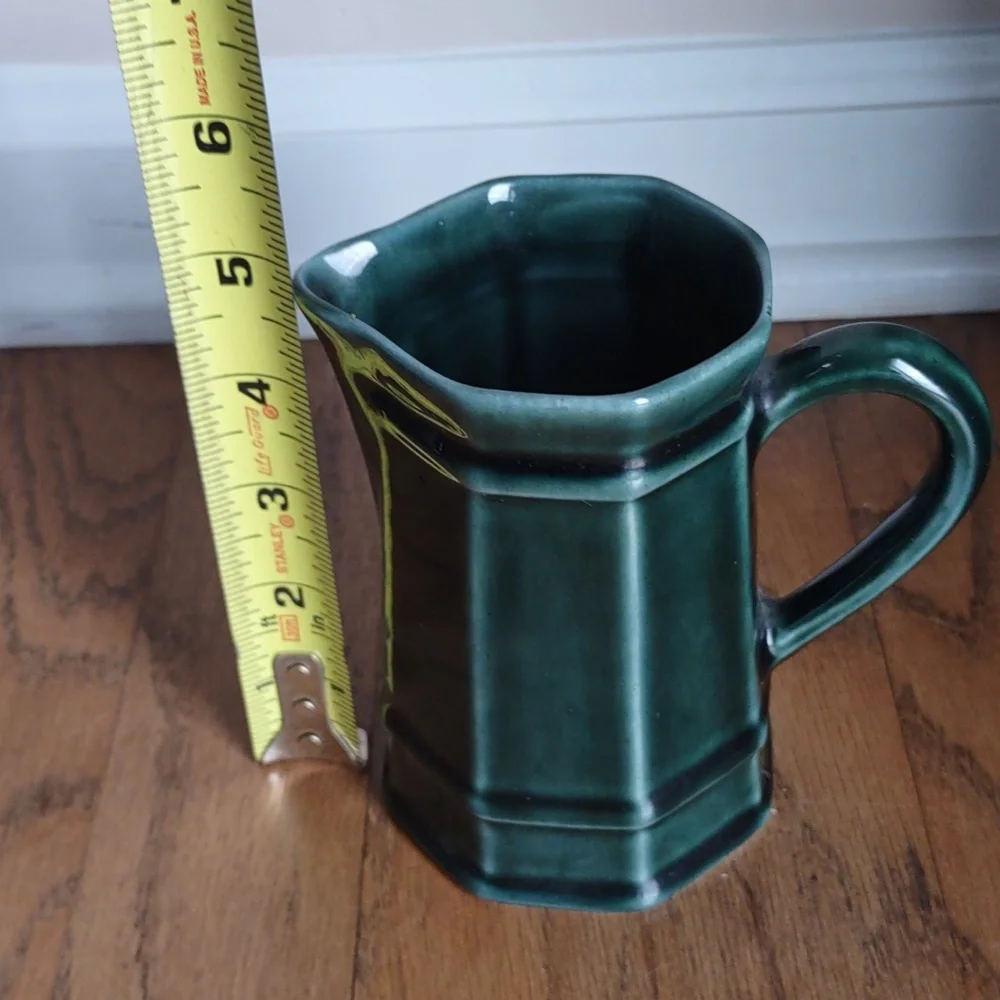 Vintage Pfaltzgraff Heritage Williamsburg Blue Green Cream and Sugar Set - Picture 8 of 8